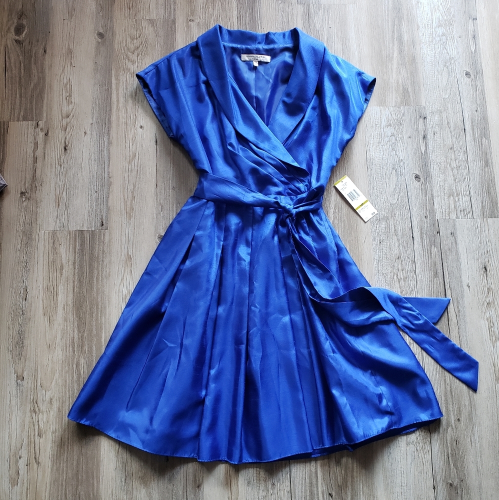 💙NWOT Classy Vintage Evan-Picone Dress